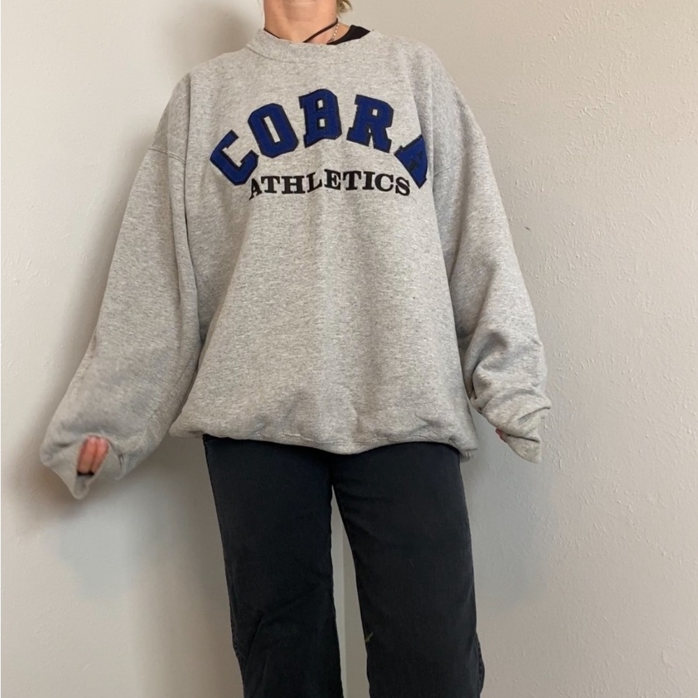 NEFF COBRA ATHLETICS GREY SWEATSHIRT, size XL